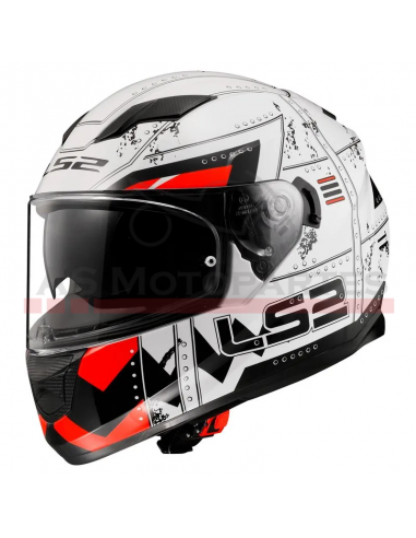 Casco Ls2 320 Blanco Evo Max 2xl