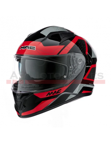 Casco Mac Neo 2.0 Negro/rojo 2xl