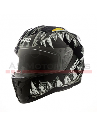 Casco Mac Wolf Bk/gs 2xl