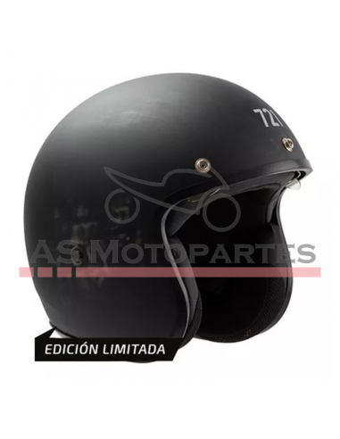 Casco 721 Abierto Rusted Negro Satin. Edic ( L ) Hawk