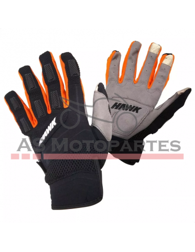 Guante Fit Orange L Hawk